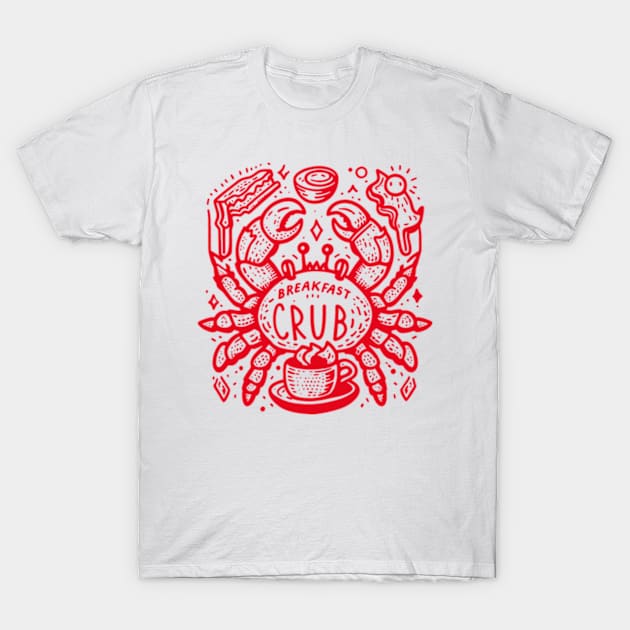 Breakfast Crub T-Shirt by Breakfast Club Studio